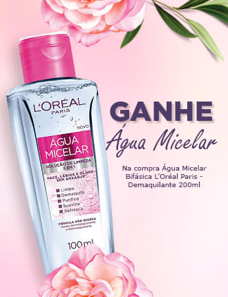 Na compra Água Micelar Bifásica L'Oréal Paris - Demaquilante 200ml