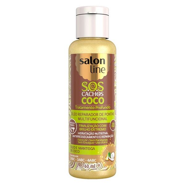Óleo Reparador Salon Line SOS Coco 60ml