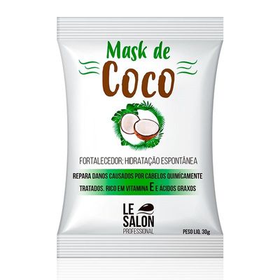 Máscara Capilar Le Salon Óleo De Coco 30ml
