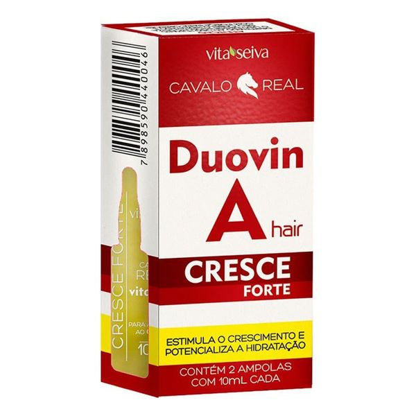 Ampola Vita Seiva Duovin A Cavalo Real 20ml