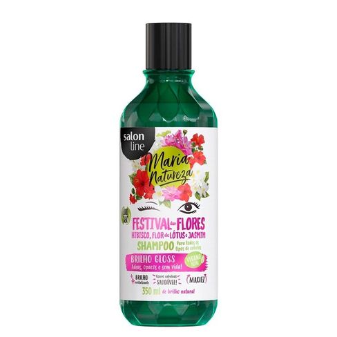 Shampoo Salon Line Maria Natureza Festival Das Flores 350ml Lojas Rede