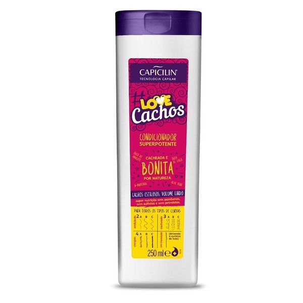 Condicionador Capicilin Love Cachos 250ml