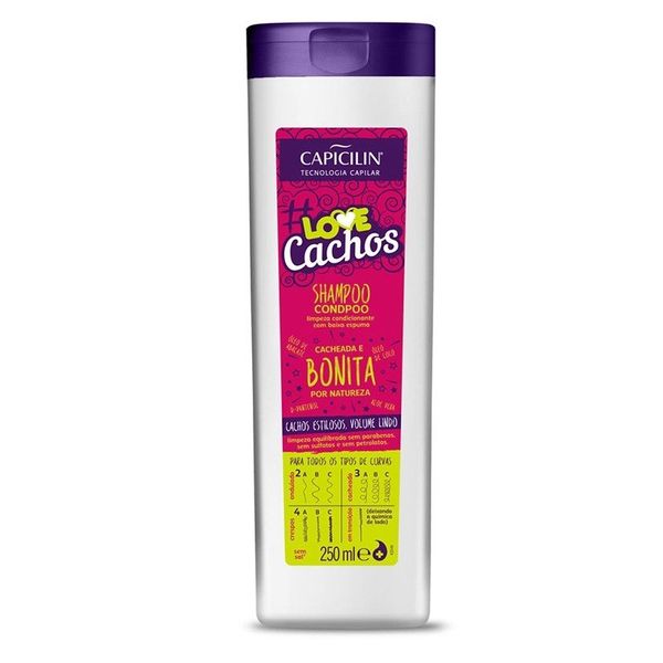 Shampoo Capicilin Love Cachos 250ml