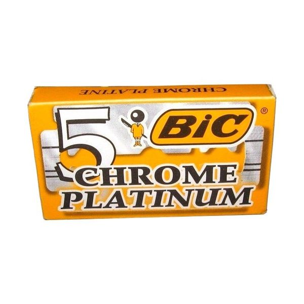 Lâmina Cartela Bic Chrome Platinum Com 5