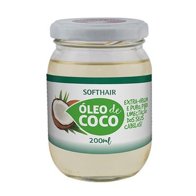 Óleo De Tratamento Capilar Soft Hair Coco Extra Virgem 200ml