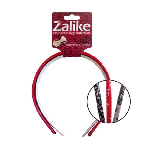 Kit Tiara Estampada Zalike Com 3 Unidades - 230