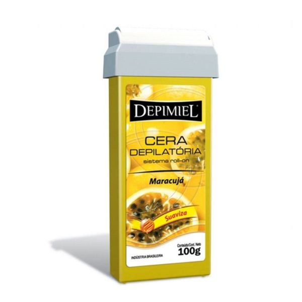 Cera Refil Roll On Depimiel Maracujá 100g