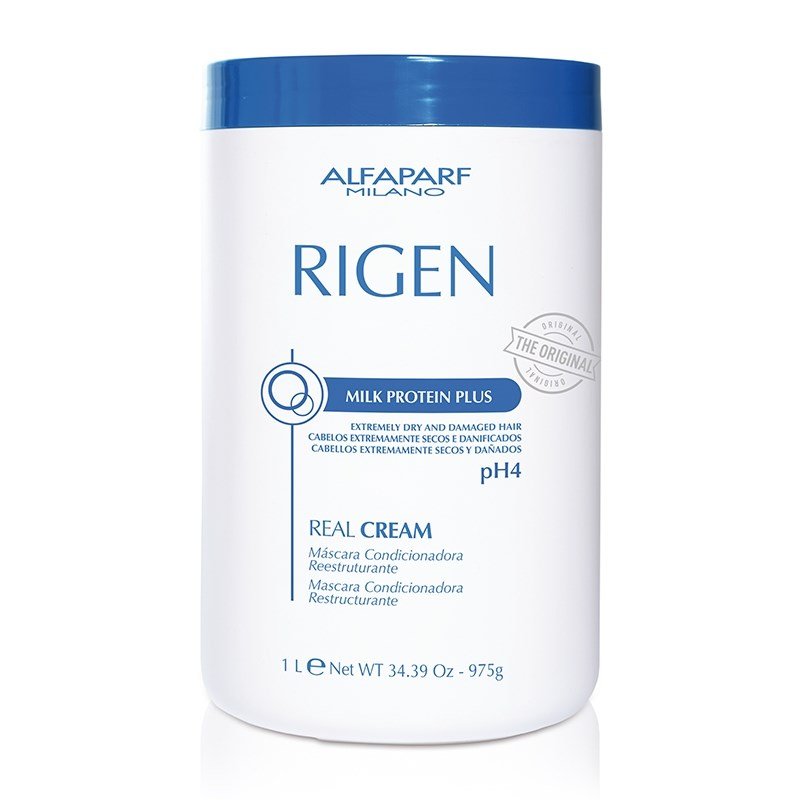 Alfaparf Rigen Milk Protein Plus - Máscara Capilar 1000ml