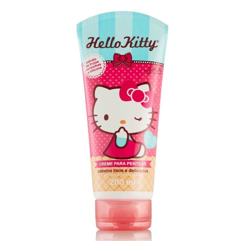 Creme Para Pentear Hello Kitty Suave Cabelos Lisos 0ml Lojas Rede