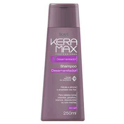Shampoo Keramax Skafe Desamarelador 250ml