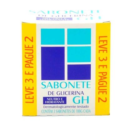 Sabonete GH Leve 3 Pague 2 Glicerina 100g