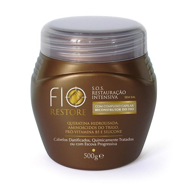Máscara Capilar Sos Hidratação Intensiva Fio Restore 500g