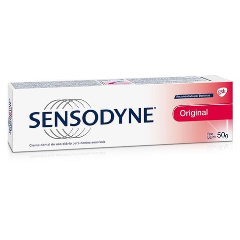 creme dental sensodyne original 50g