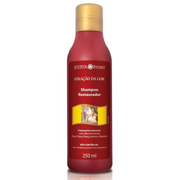 Shampoo Restaurador Cabelos Tingidos Surya 250ml