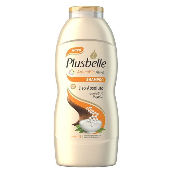 Shampoo Plusbelle Queratina Vegetal 1 L