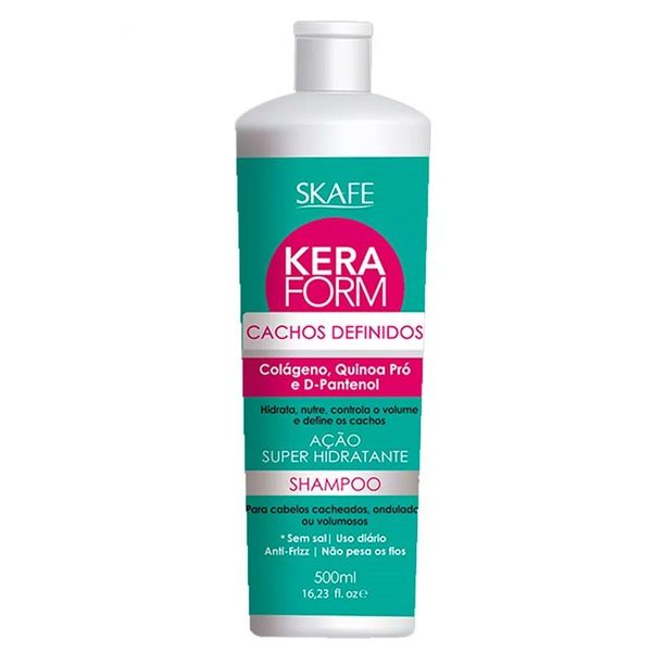 Shampoo Skafe Keraform Cachos Definidos 500ml