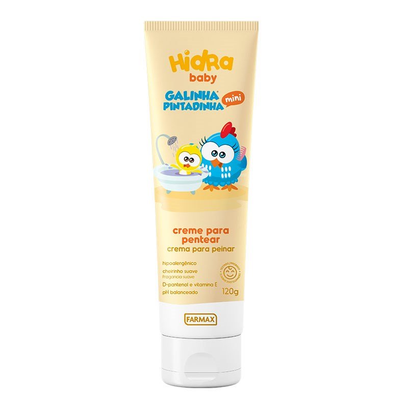 Creme Para Pentear Hydra Baby Galinha Pintadinha 1g Lojas Rede