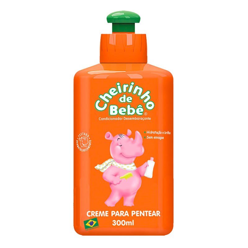 Creme Para Pentear Cheirinho De Bebe 300ml Lojas Rede