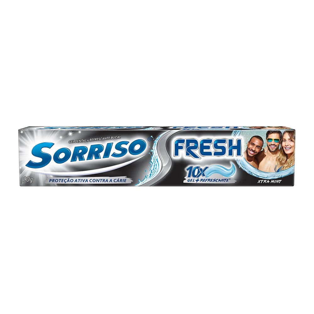 Creme Dental Sorriso Gel Fresh Xtra Mint 90g
