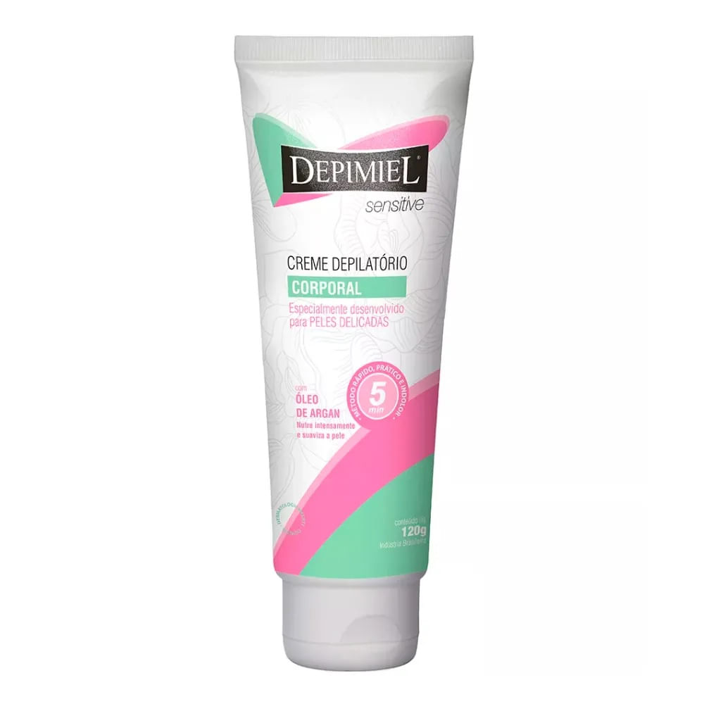 Creme Depilatório Corporal Depimiel Sensitive 120g