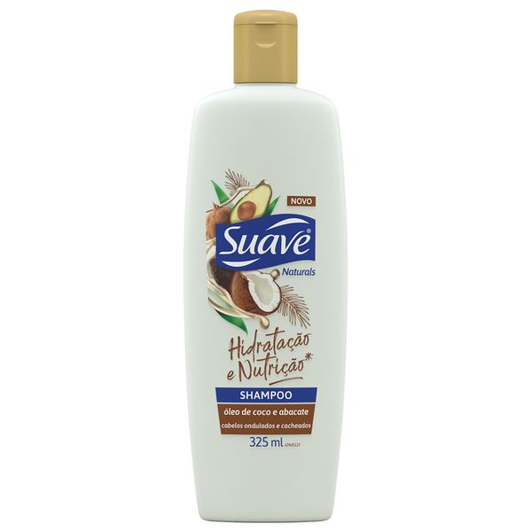 Shampoo Suave Naturals Hidratação E Nutrição 325ml