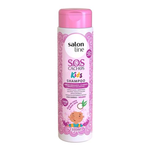 Shampoo Salon Line S O S Cachos Kids 300ml Lojas Rede