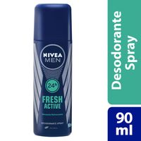 Desodorante Spray NIVEA Fresh Active 90ml