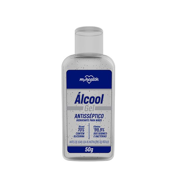 Álcool Em Gel Antisséptico My Health 50G 70° INPM