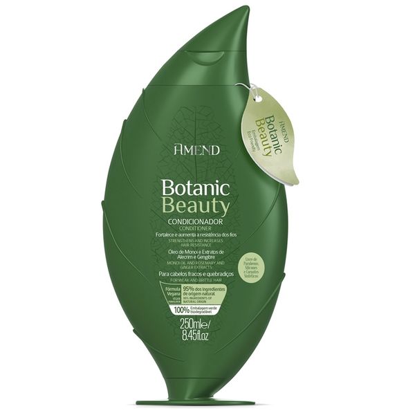 Condicionador Amend Botanic Beauty Fortalecedor Óleo De Monói 250ml