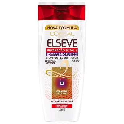 Shampoo Elseve Reparação Total 5 Extra Profundo 400ml