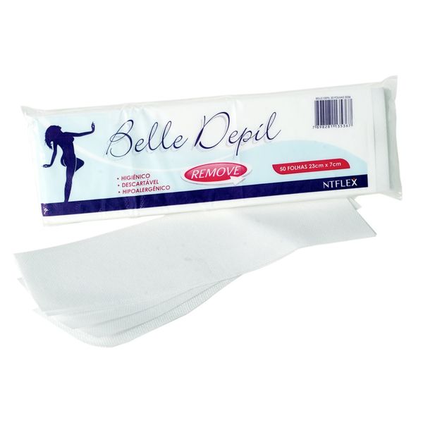 Folhas Para Depilação Belle Depil - 50 Unidades