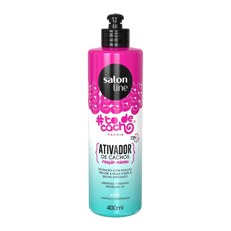 Ativador De Cachos Salon Line Todecacho Profix 4abc 400ml Lojas Rede