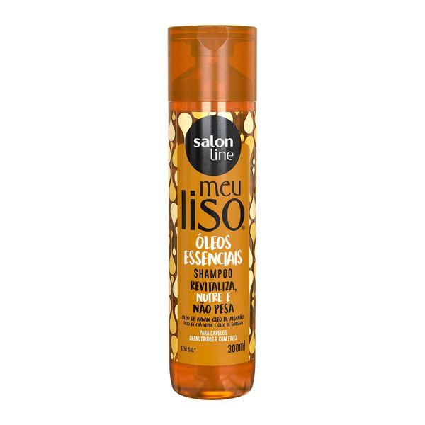 Shampoo Salon Line Meu Liso Óleos Essenciais 300ml