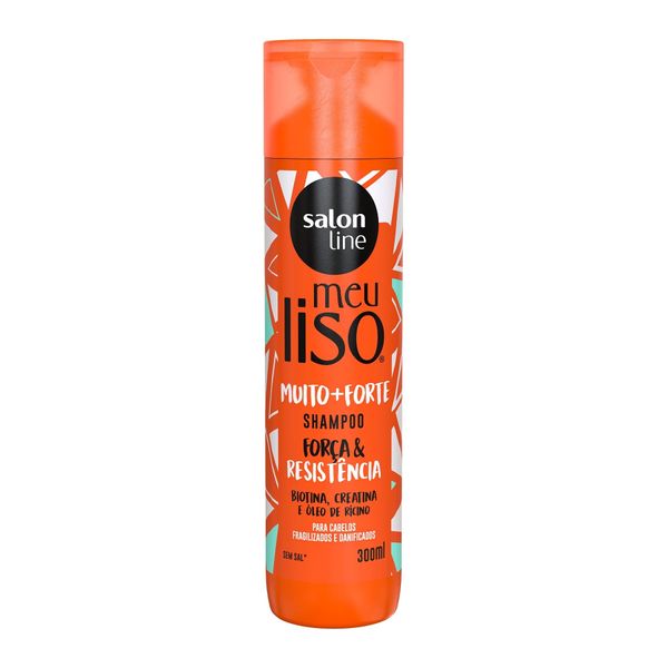 Shampoo Salon Line Meu Liso Muito+Forte 300ml