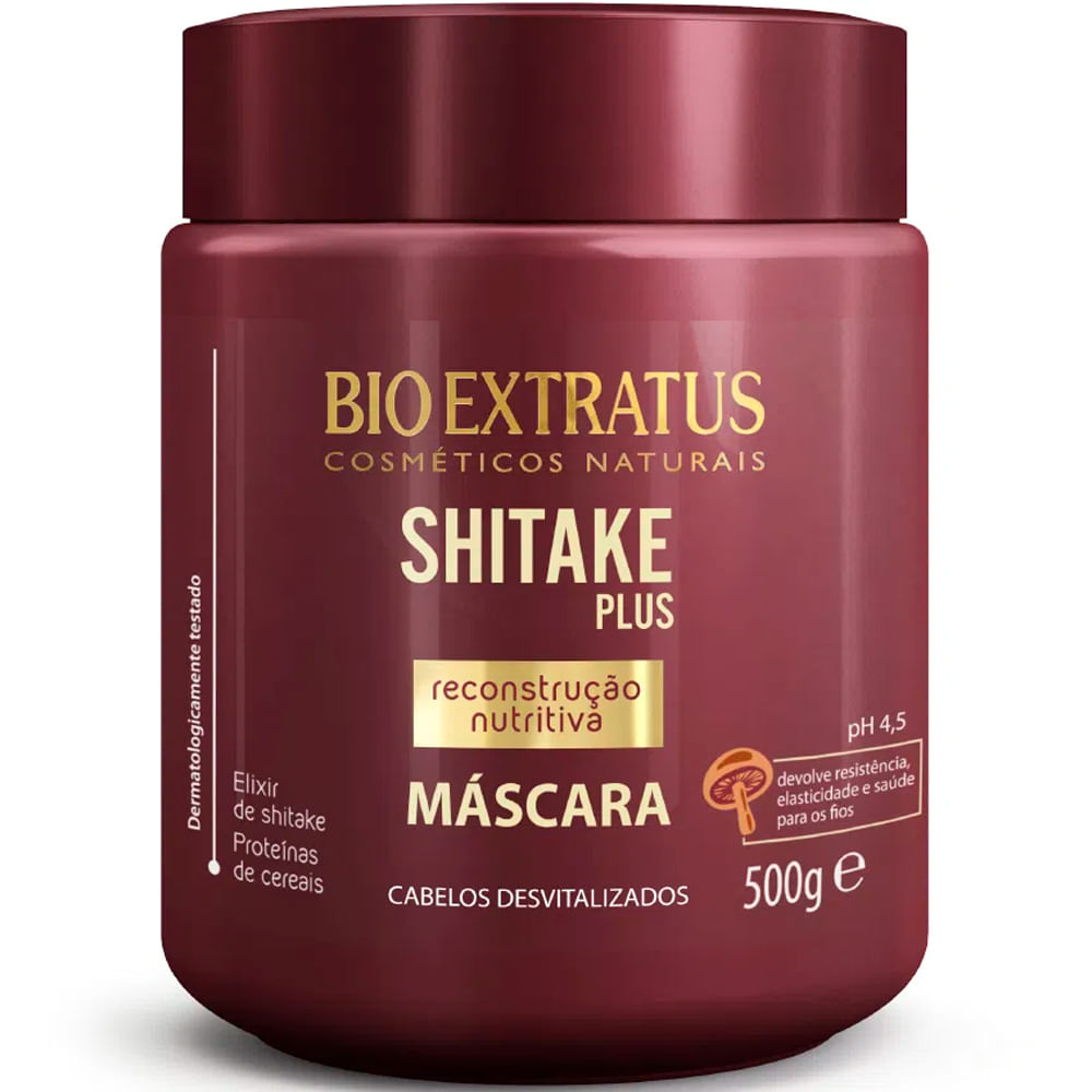 Creme De Tratamento Bio Extratus Shitake Plus 500g
