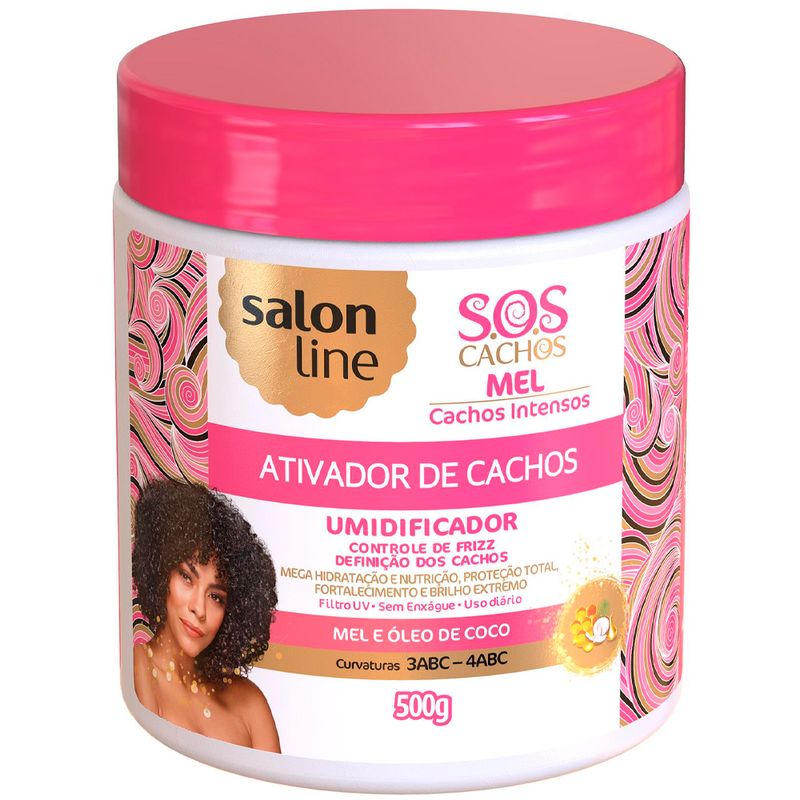 Ativador De Cachos Salon Line S O S Cachos Intensos Mel 500g Lojas Rede Ativador De Cachos Salon Line S O S Cachos Intensos Mel 500g Lojas Rede