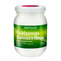 Manteiga Soft Hair Babosa E Oliva 220g