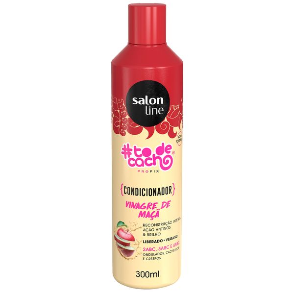 Condicionador Salon Line To De Cacho Vinagre De Maça 300ml