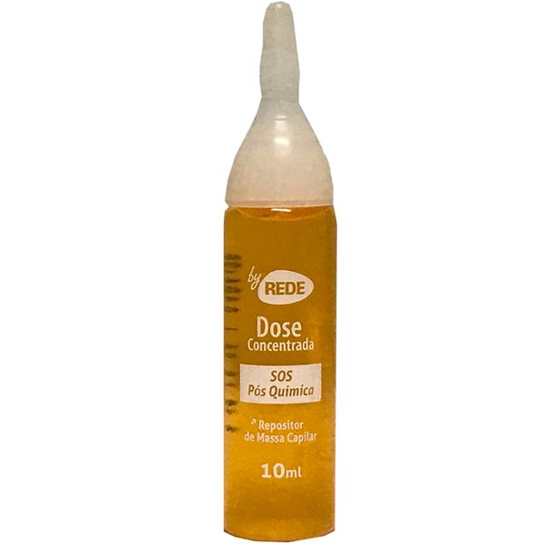 Ampola Capilar By Rede Dose Concentrada Pós-Química 10ml