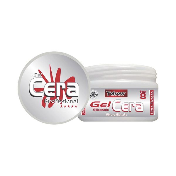 Gel Cera Yelsew Ultra Fixação Siliconado 240g - Fator 8