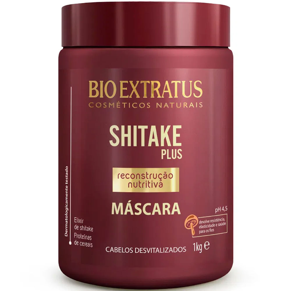 Máscara Capilar Bio Extratus Shitake Plus 1kg