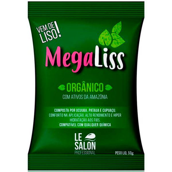 Máscara Capilar Sachê De Tratamento Le Salon Megaliss 50ml