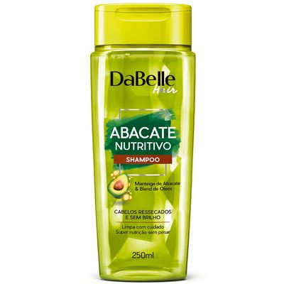 Shampoo Dabelle Abacate Nutritivo 250ml
