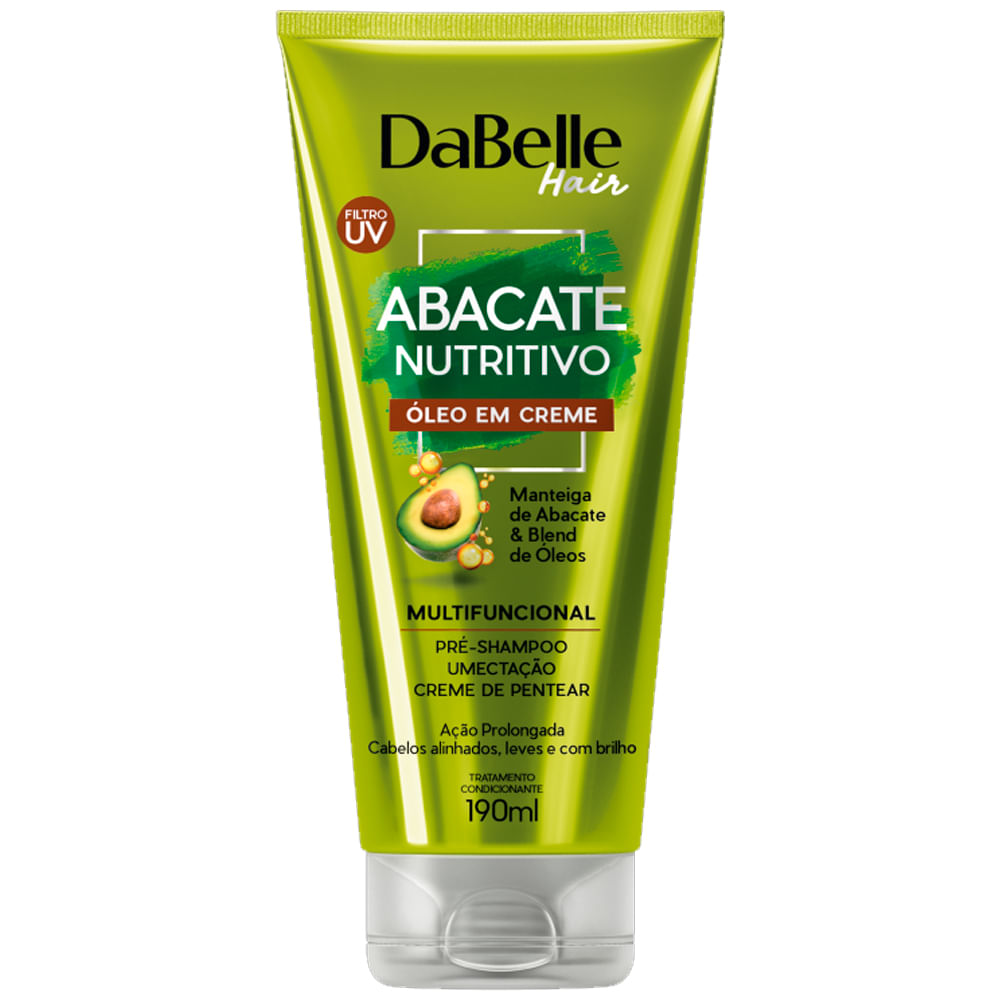 Óleo Em Creme Dabelle Abacate Nutritivo 190ml