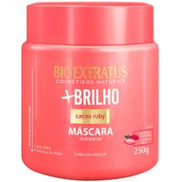 Mascara De Tratamento Bio Extratus +Brilho Cacau Ruby 250g