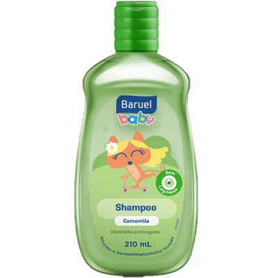 Shampoo Infantil Baruel Baby Camomila 210ml