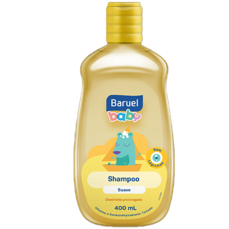 Shampoo Infantil Baruel Baby Suave 400ml Lojas Rede