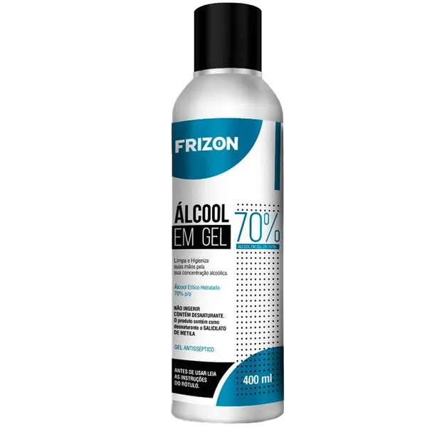 Álcool Em Gel Antisséptico Frizon 70% - 400ml