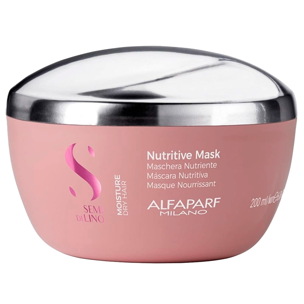 Máscara Capilar Alfaparf Semi Di Lino Moisture Dry Hair 200ml
