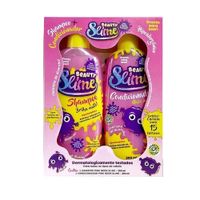 KIT Shampoo + Condicionador Beauty Slime Pink Neon 200ml